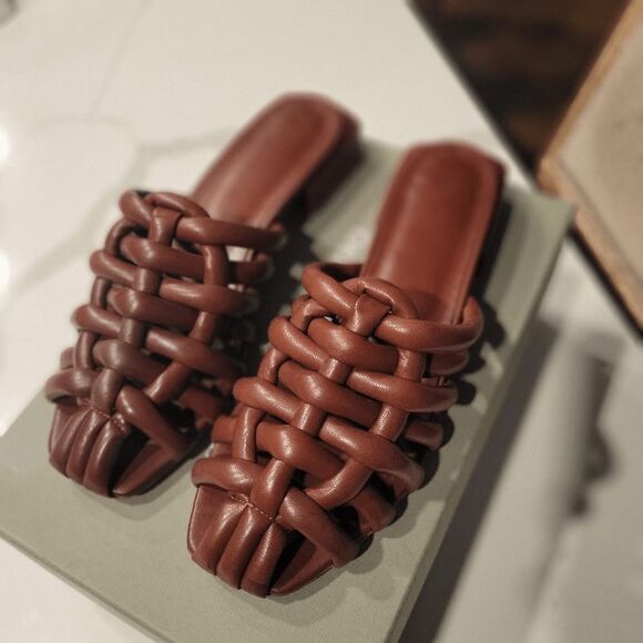 Officine Creative Italia Leather Sandals Shoes Women's Sz EU 36 NIB $575 - Picture 9 of 14